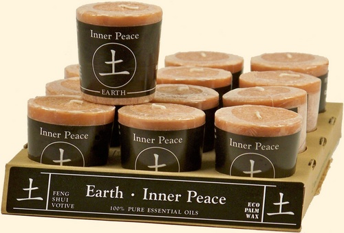 Feng-Shui Votives - Earth