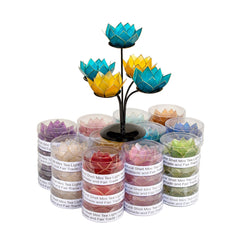 Capiz Lotus Stand Mini 5 Stand Set