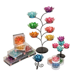 Tree of Life Capiz Lotus Set - Paradise