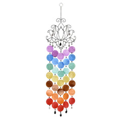 Teardrop Capiz Chakra Chime