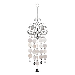 Teardrop Capiz Chime, Natural
