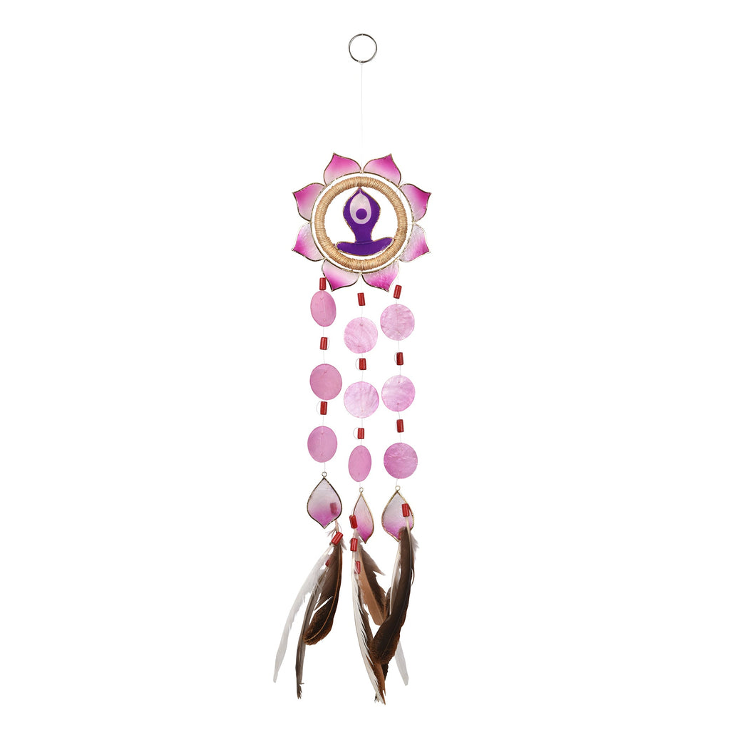 Capiz Shell Dreamcatcher - Yoga