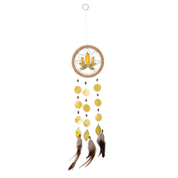 Capiz Shell Chakra Dreamcatchers - Lotus, Solar Plexus Yellow