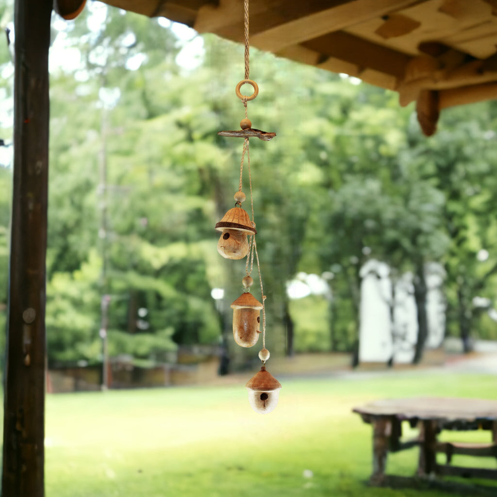 Hanging Wooden Birdhouse -  Zippy