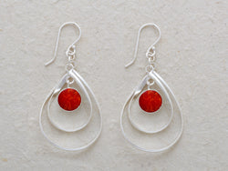 Double Open Oval Earrings