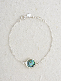 Double Sided Single Shell Bracelet (9mm)