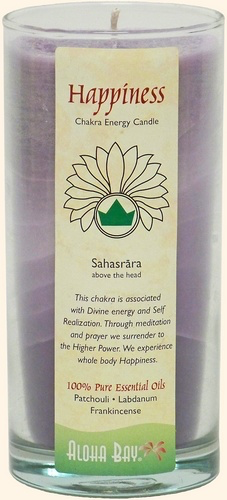 Chakra Energy Jar Candles, Crown Chakra