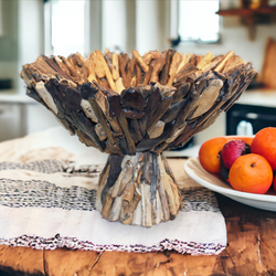 Driftwood Chalice Fruit Bowl