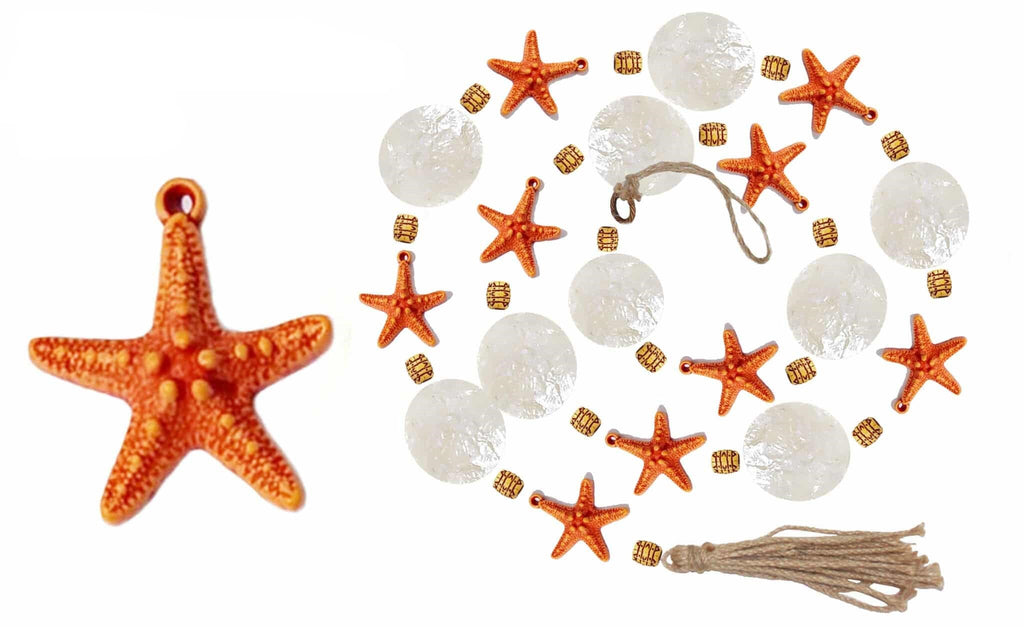 Starfish Capiz Garland