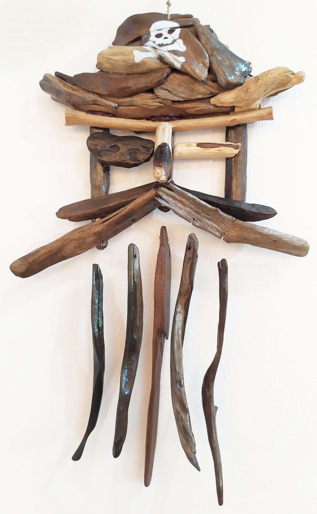 Pirate Driftwood Chime