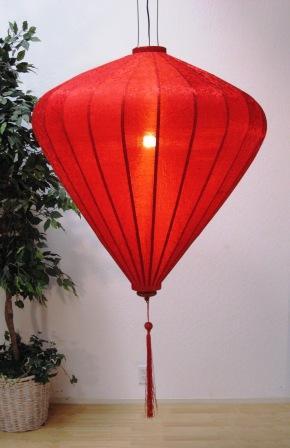 Silk and Bamboo Lantern Diamond 6'
