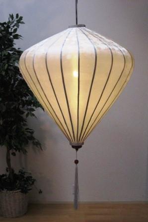 Silk and Bamboo Lantern Diamond 6'
