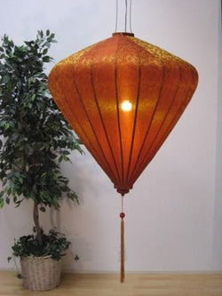Silk and Bamboo Lantern Diamond 6', Sun