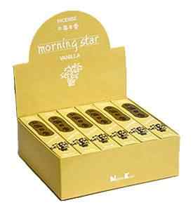 Morning Star Vanilla Incense - 50 Sticks Pack