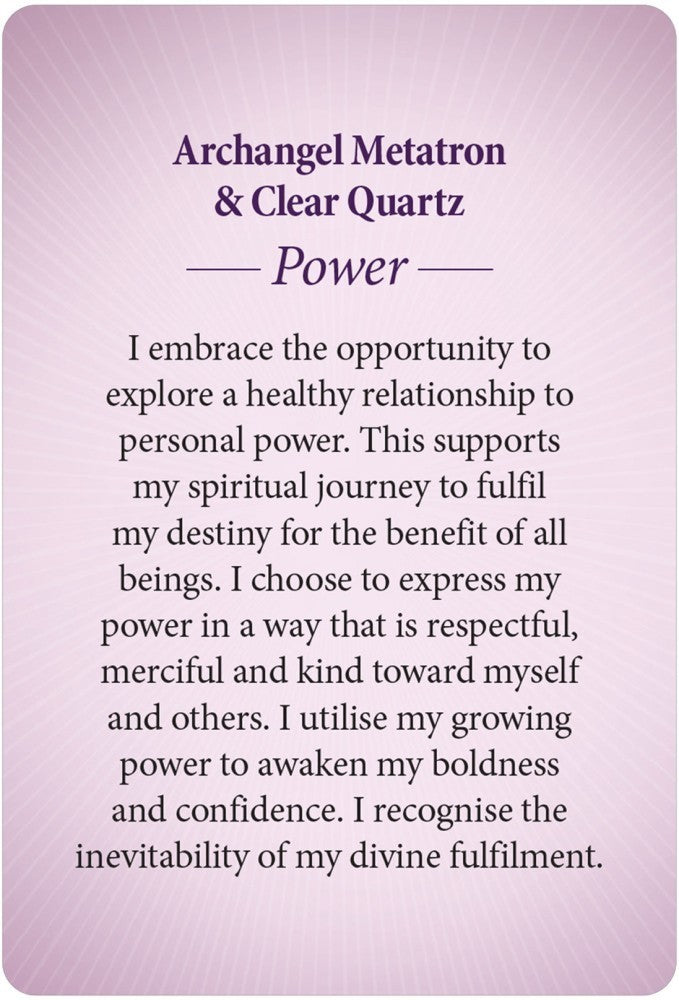 Pocket Crystal Mandala Activation Cards