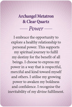 Pocket Crystal Mandala Activation Cards