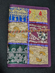 Rajastahni Patchwork Journal - Purple