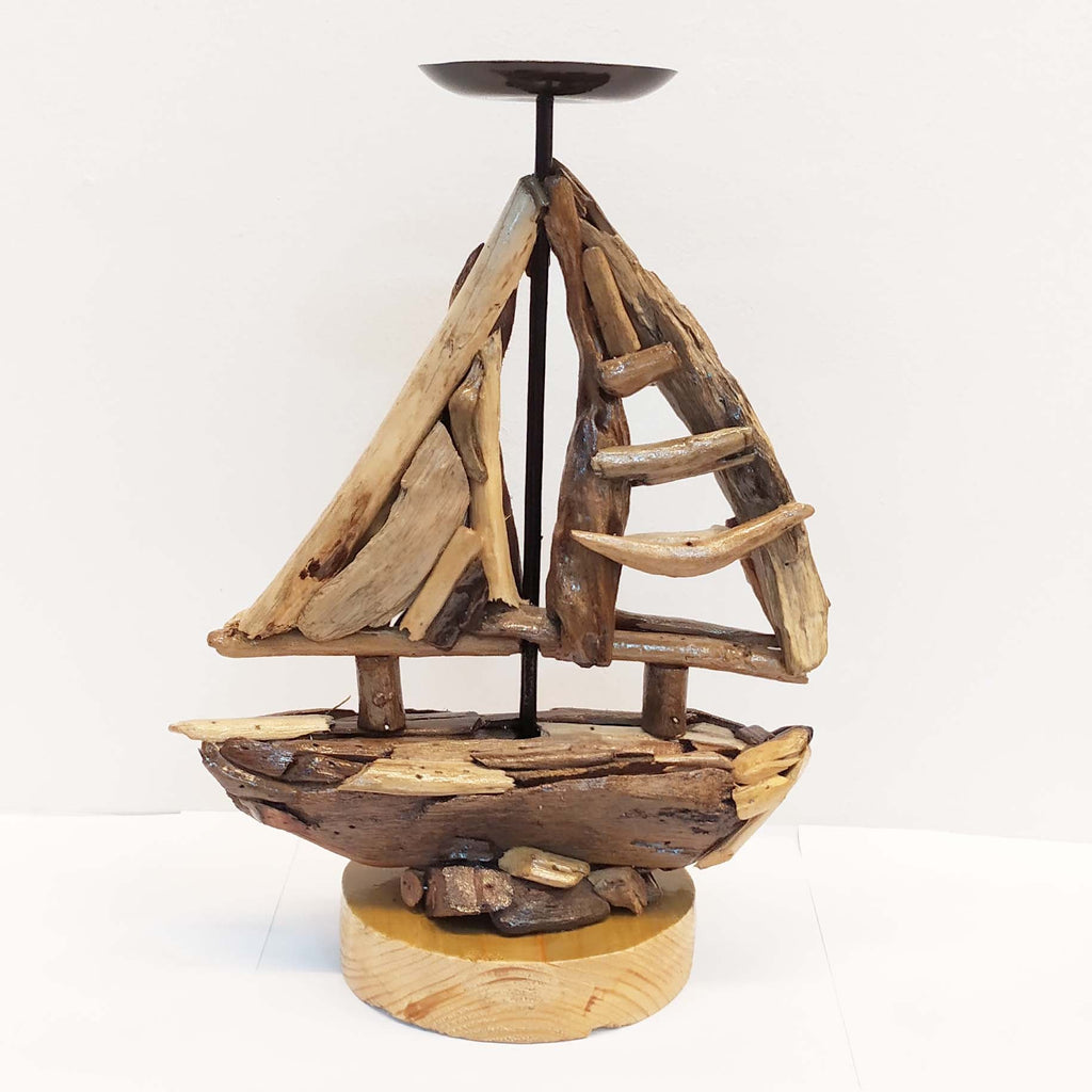 Candle Holder - Sailboat