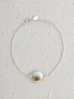 Shiva's Eye Shell Single Shell Double Sided Bracelet