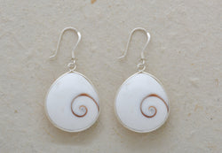 Shiva's Eye Earrings Double Sided (large)