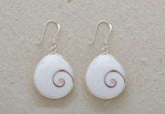 Shiva's Eye Earrings Double Sided (large)