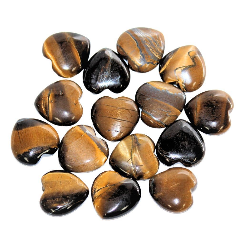 Crystal Heart - Tiger's Eye