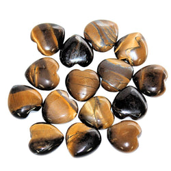 Crystal Heart - Tiger's Eye