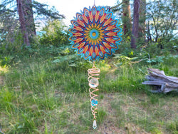 Mini Set Wind Spinner - Floral Mandala