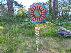 Mini Set Wind Spinner - Floral Mandala