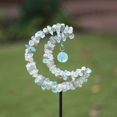 Crescent Moon Garden Stake - 4FT