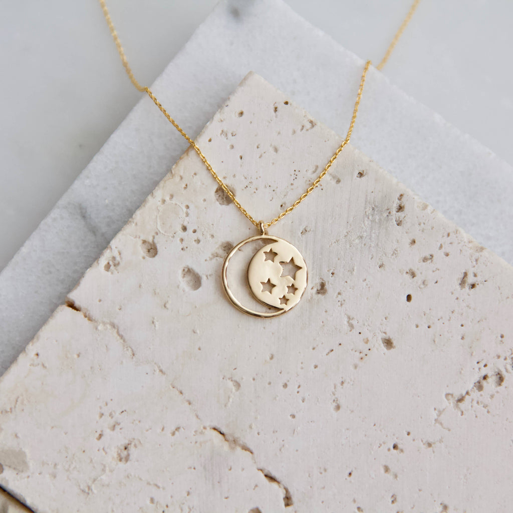 Celestial Necklace: 18 inches