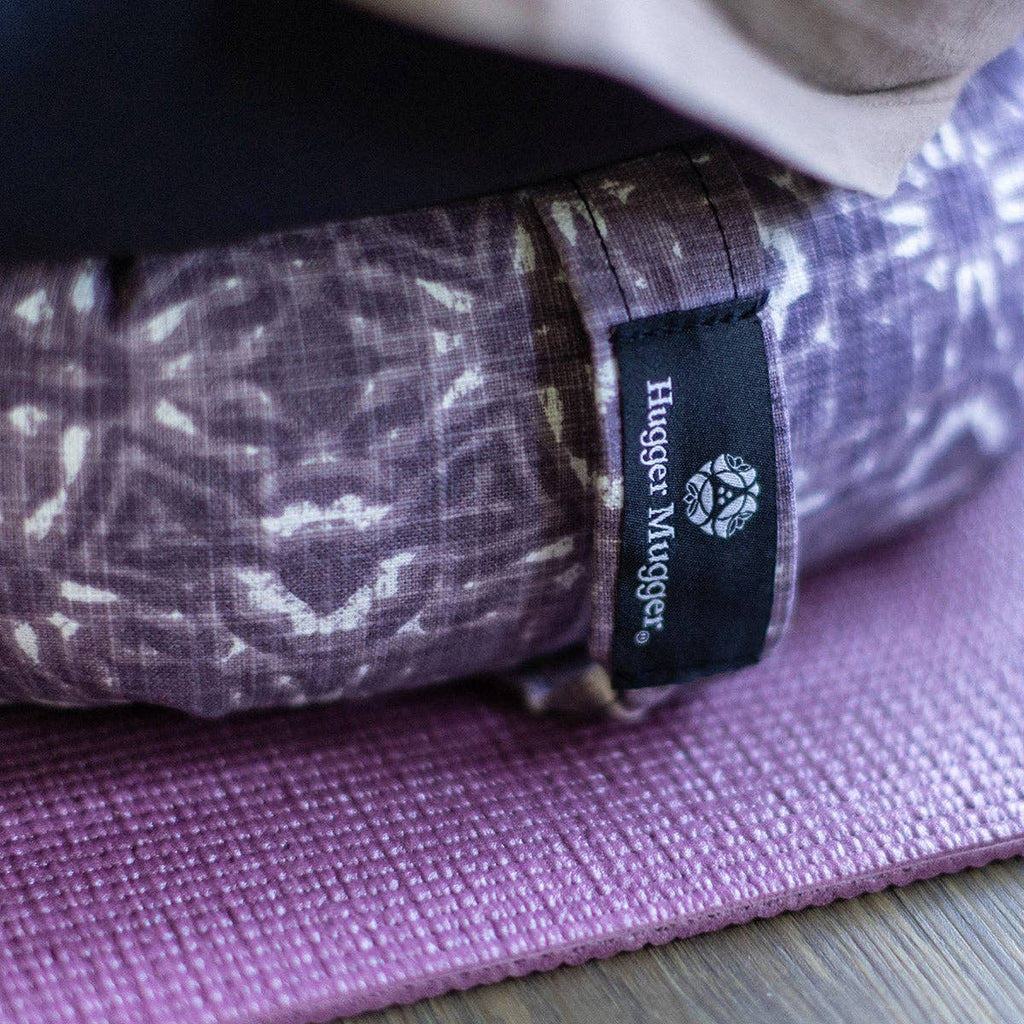 Zafu Meditation Cushion: Misty Palms