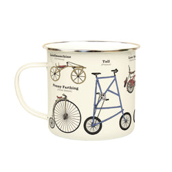 Bikes - Enamel Mug