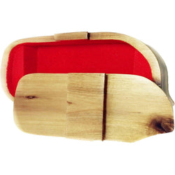 Surfer Dude, Red Interior - Hand Carved Keepsake Gift Box