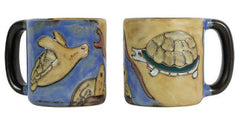 Mara Stoneware Turtles Mug