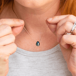 Ivy Aura Mystic Crystal Necklace for Mother-In-Law