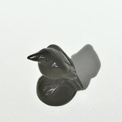 Black Obsidian Raven Carving