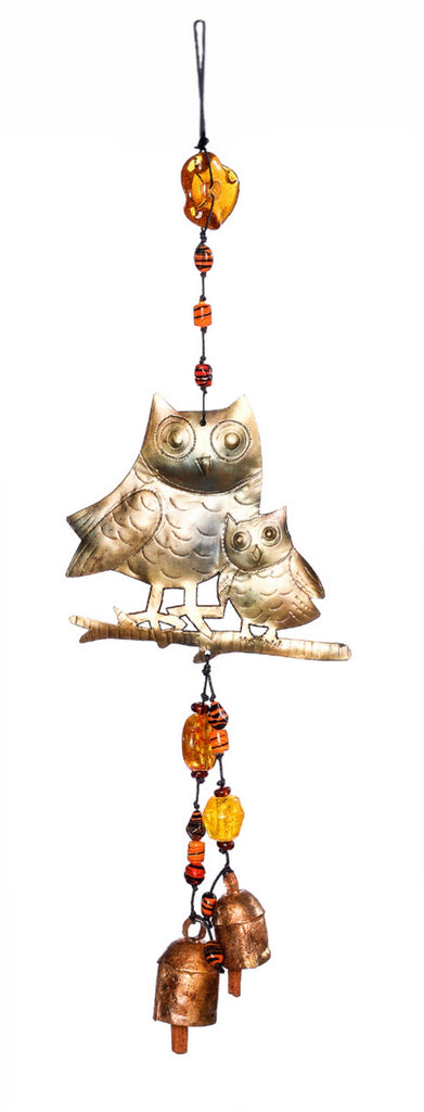 Mama & Baby Owls/Beads & Bells