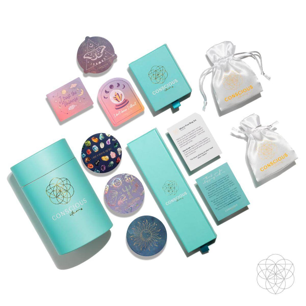 BREATHE. and Cycle Breaker - Mindfulness Breathing Necklaces: Silver CYCLE BREAKER