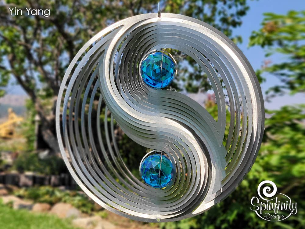 Large Wind Spinner - Yin Yang