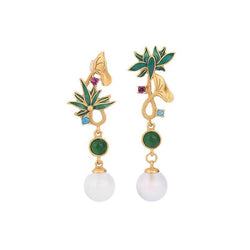 Blooming Lotus Earrings