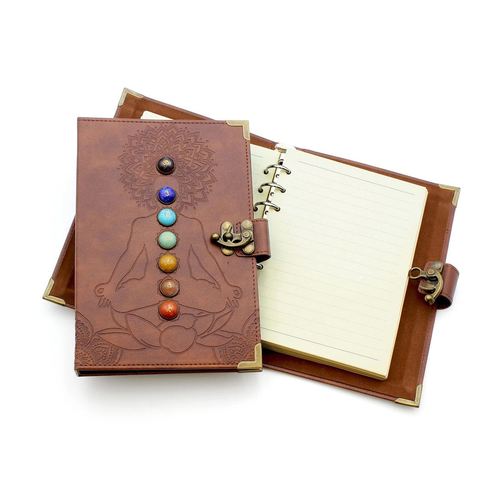 Chakra Leather Journal/Planner