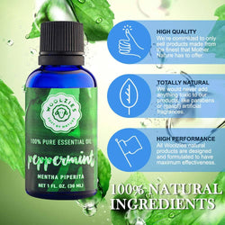 Peppermint Essential oil: 1oz
