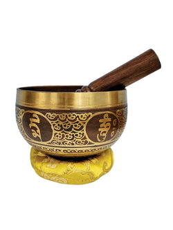 Mantra Singing Bowl: L- 5.5