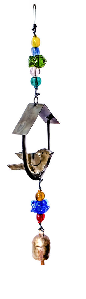 A Bird'S Swing/Beads & Bell wind chime