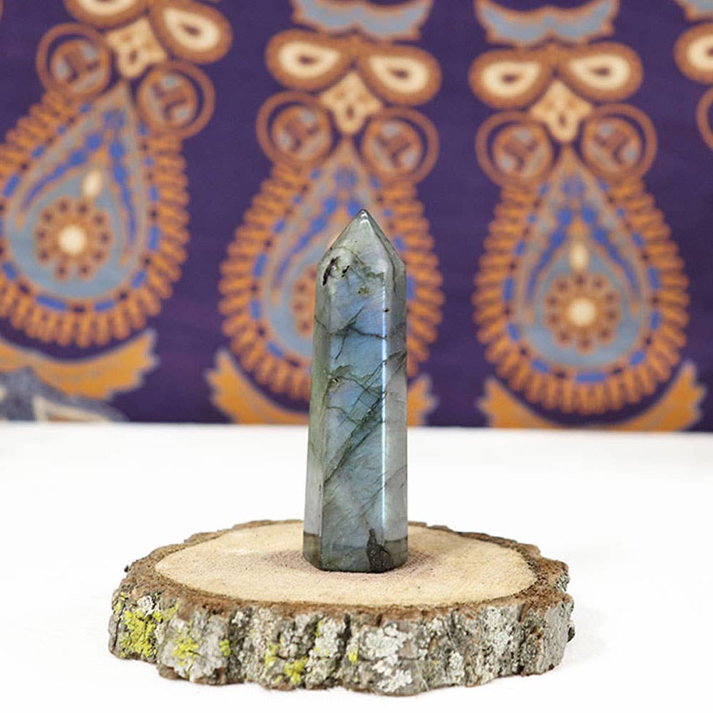 Labradorite Gemstone Tower - Labradorite Gemstone Generator