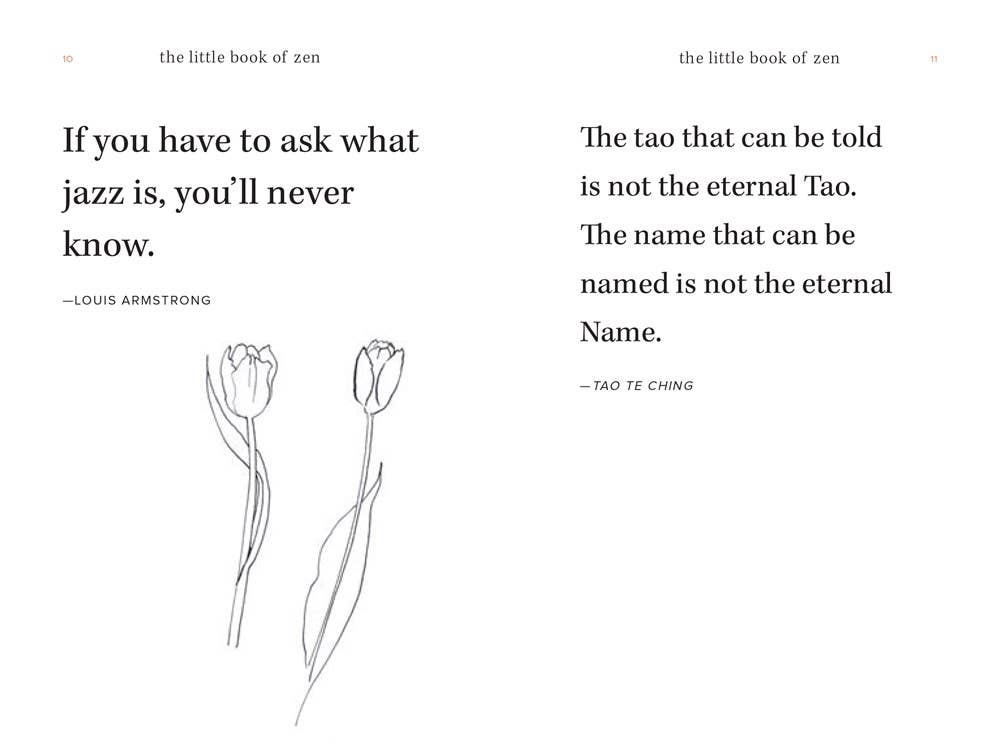 Little Book of Zen: Sayings, Parables, Meditations & Haiku
