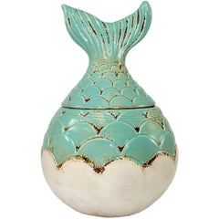 Mermaid Tail Jar Ceramic - VDC118