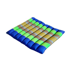 Zafuko Rollable Yoga & Meditation Cushion: Blue Ocean / Medium