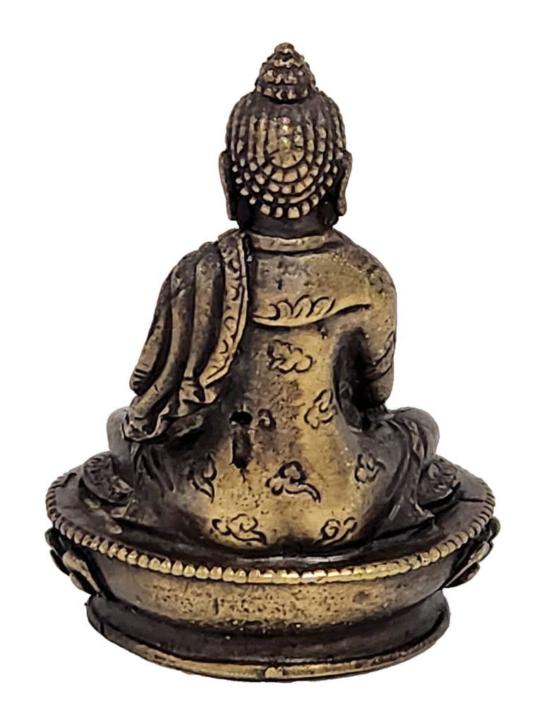 Bronze Statues Tara Buddha Kuber Laxmi: 2”x1.5” / White Tara